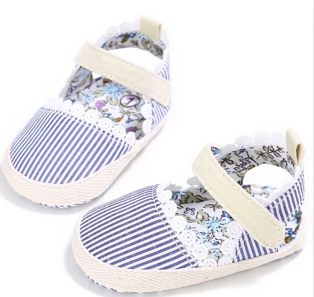 Emmababy, одежда для малышей, Детский костюм для новорожденных детская обувь унисекс Мягкая Детская подошва кроватки обувь теплая обувь - Цвет: Синий