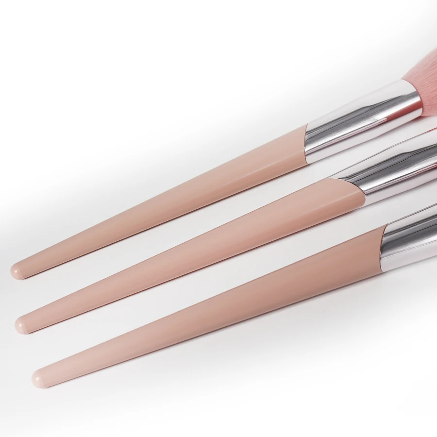 Модная Кисть для макияжа в стиле F70 розовые Угловые Румяна щек контуринга