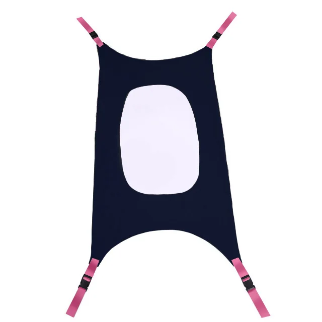 Navy blue Эластичный детский гамак для сна, садовые качели, помощник для сна для новорожденных, дышащая переносная кровать для кемпинга - Цвет: Navy blue