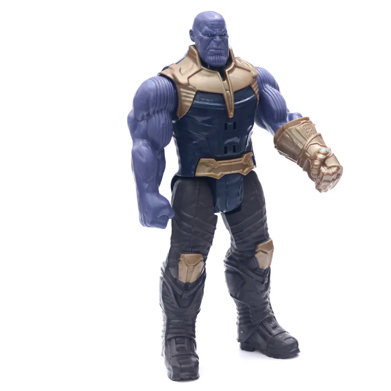 Marvel игрушки Мстители 4 фигурка супергероя Железный человек Халк Капитан Америка Тор человек паук Супермен модель игрушки
