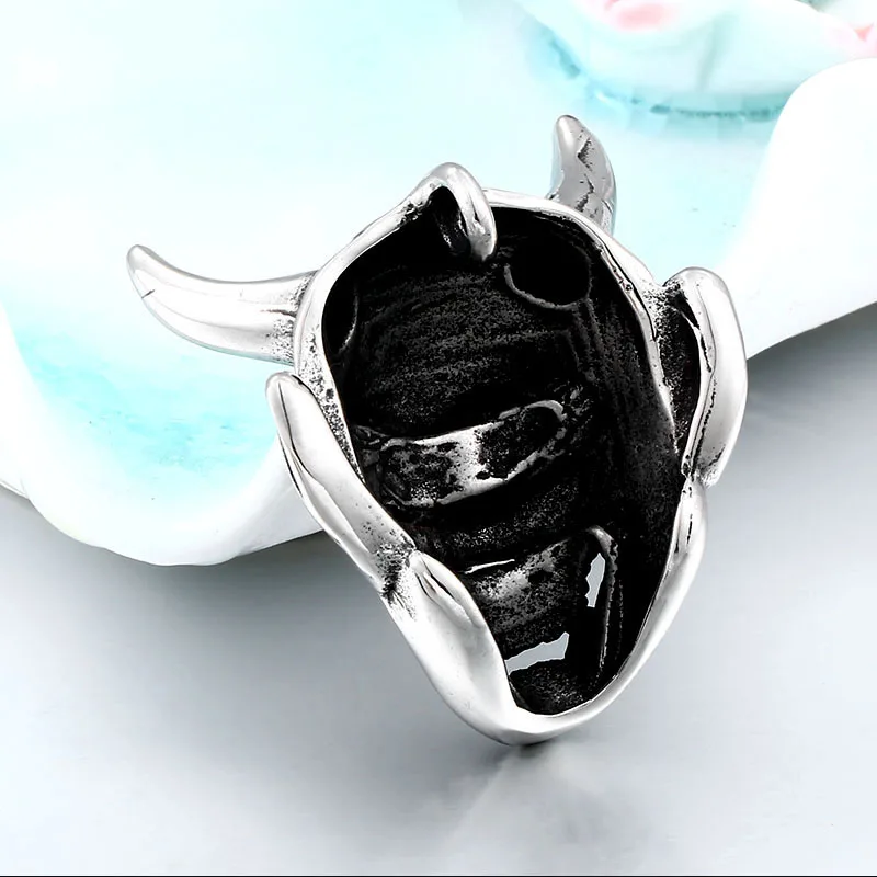 Байер 316L из нержавеющей стали в винтажном стиле дьявола кулон ад дьявольский