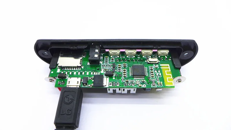 Smart Electronics 4.2Bluetooth MP3Decoder Board 12V Wireless Audio Module for Car headphone playback Bluetooth hands-free call |