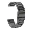 Black Сменные часы из нержавеющей стали ремешок браслет для Garmin Instinct Watachband Спортивные товары аксессуары - Цвет: Black