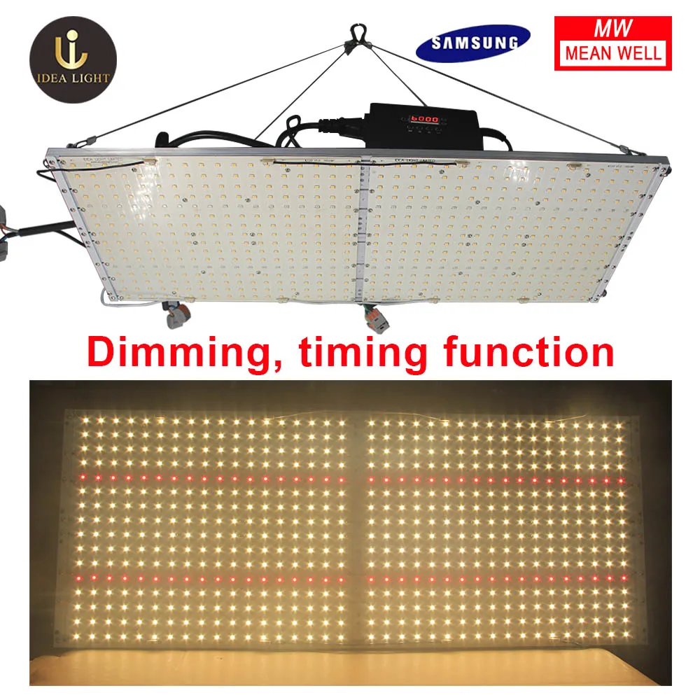 Светодиодная доска для выращивания растений 120 Вт/240 Вт samsung LM301B теплый белый свет