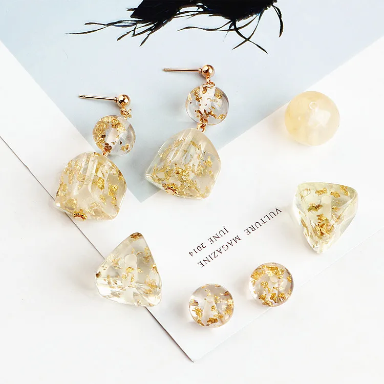 Ювелирные изделия сделай сам аксессуары для ушей перфорированные треугольные