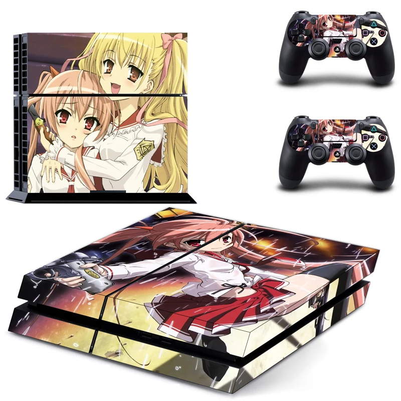 Виниловая наклейка на кожу дате а Live Tokisaki Kurumi PS4 для консоли Sony Playstation 4 и 2