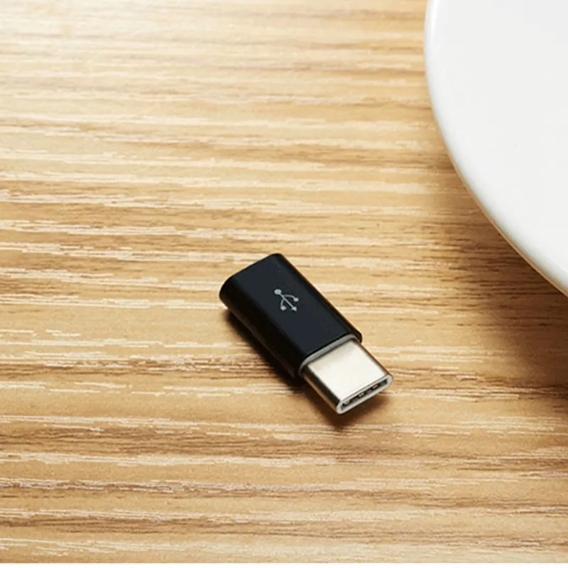 4 шт. переходник мини usb 3 1 Type C папа к Micro USB мама разъем для зарядки передачи данных