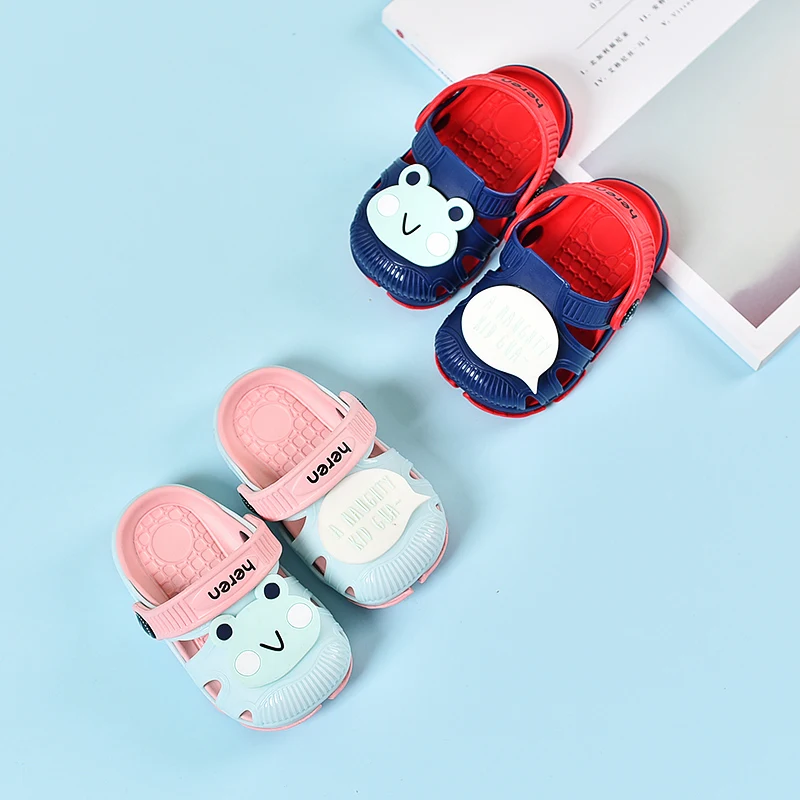 Садовые сандалии для детей EVA светильник кие дышащие сушки пляжа летняя Уличная