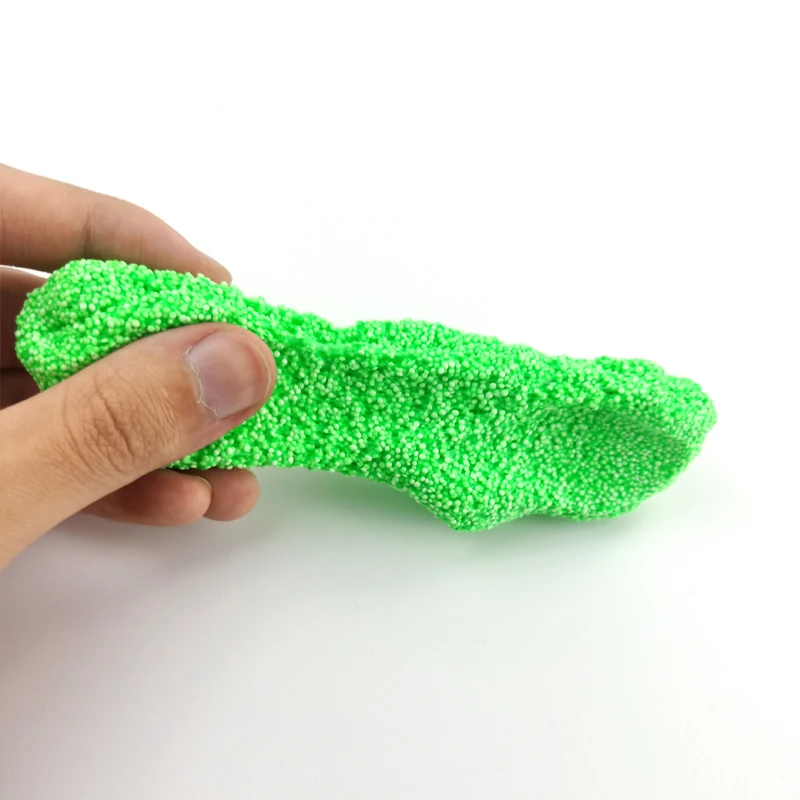 Цветные Развивающие игрушки DIY Снежная грязь пушистая слизь шпатлевка снятие