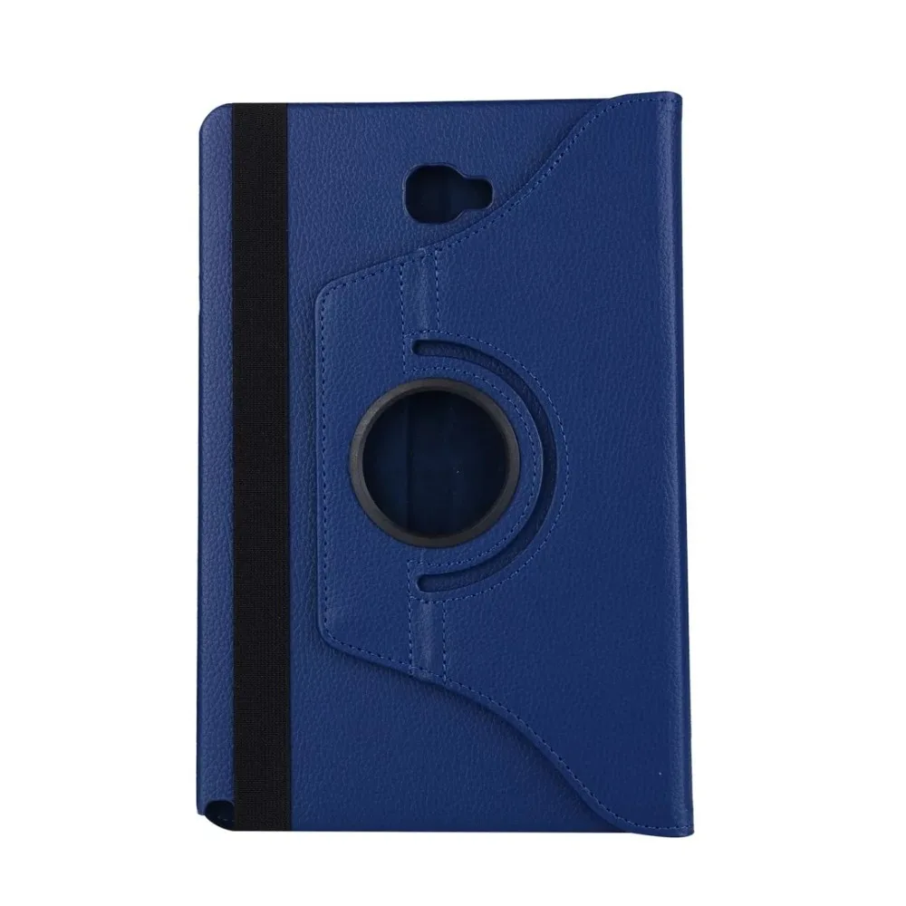 Чехол книжка из искусственной кожи с поворотом на 360 градусов для samsung galaxy tab 10 1