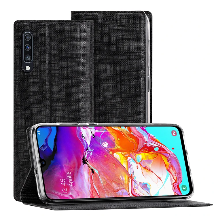Откидной Чехол для samsung Galaxy A50 A70, кошелек с отделением для карт, магнитная подставка, чехол-книжка для samsung Galaxy A20E A40