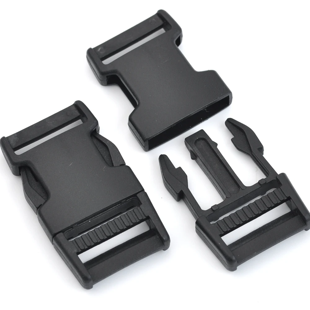 20pcs HLD/M017 25mm 1 дюймовые пластиковые застежки для оформления заднего вида