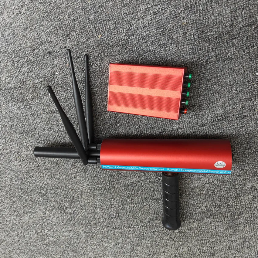 New upgrade three antennas add signal source gold remote underground metal detector locator looking for gold, silver, copper and