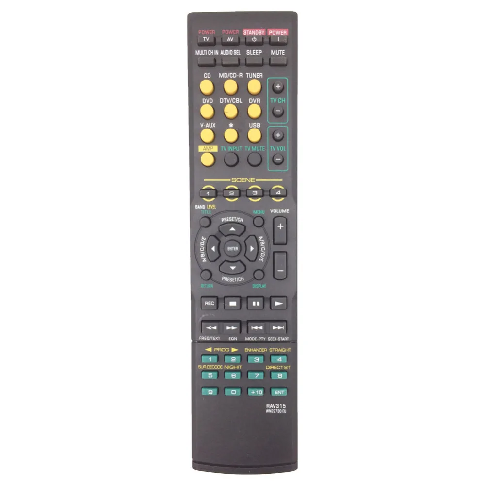 Дистанционное управление для Yamaha rav315 yht380 wj409300 htr-6040 wn22730 htr-6050 аудио приемник rx-v450 |