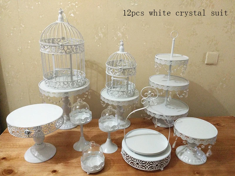 Подставка для торта на свадьбу 12 шт./набор|cake stand|cupcake pancake stand tray |