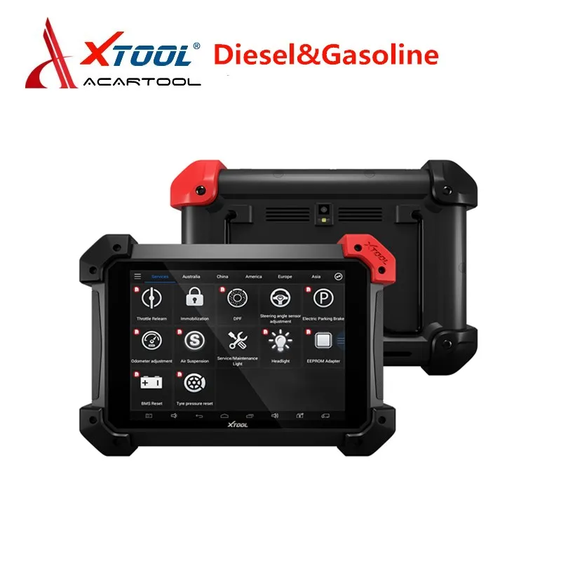 XTOOL PS90 PRO автомобиль грузовик диагностический инструмент для дизельных и Heavy Duty OBD2 ключевой программист Настройка счетчика пробега для больше моделей