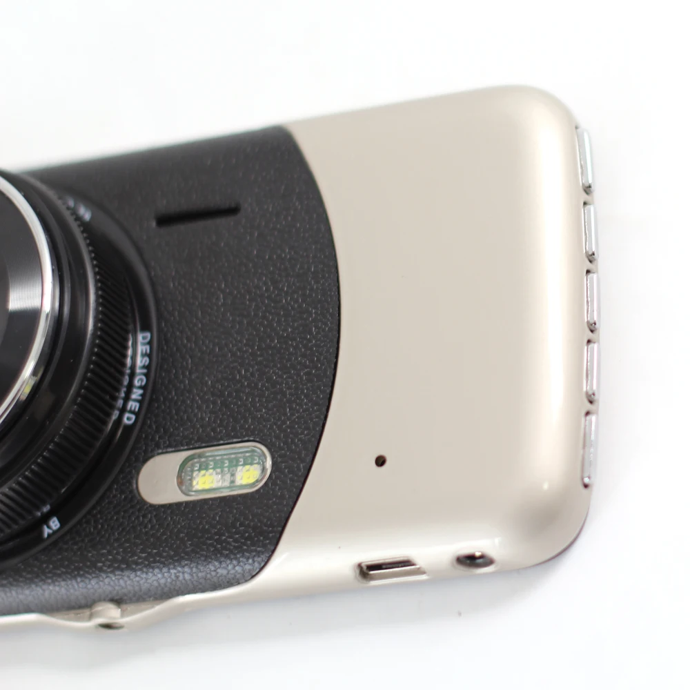 Новинка 2017 года 4.0 дюйм(ов) два объектива Видеорегистраторы для автомобилей