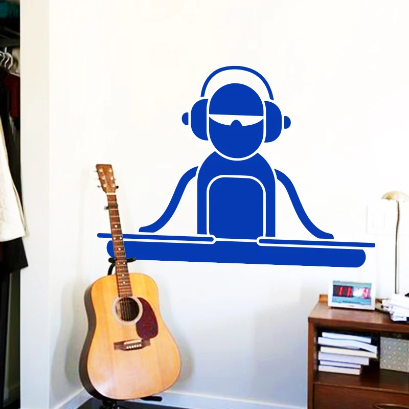 Художественный дизайн украшение для дома виниловые Мультяшные деки диджея