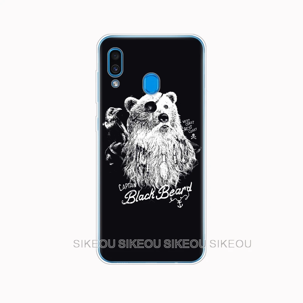 10135 Силиконовый чехол для Samsung Galaxy A50 A10 A30 A30S A40 A70 A 50 бампер для телефона Волк тигр лев леопард медведь - Цвет: 10135