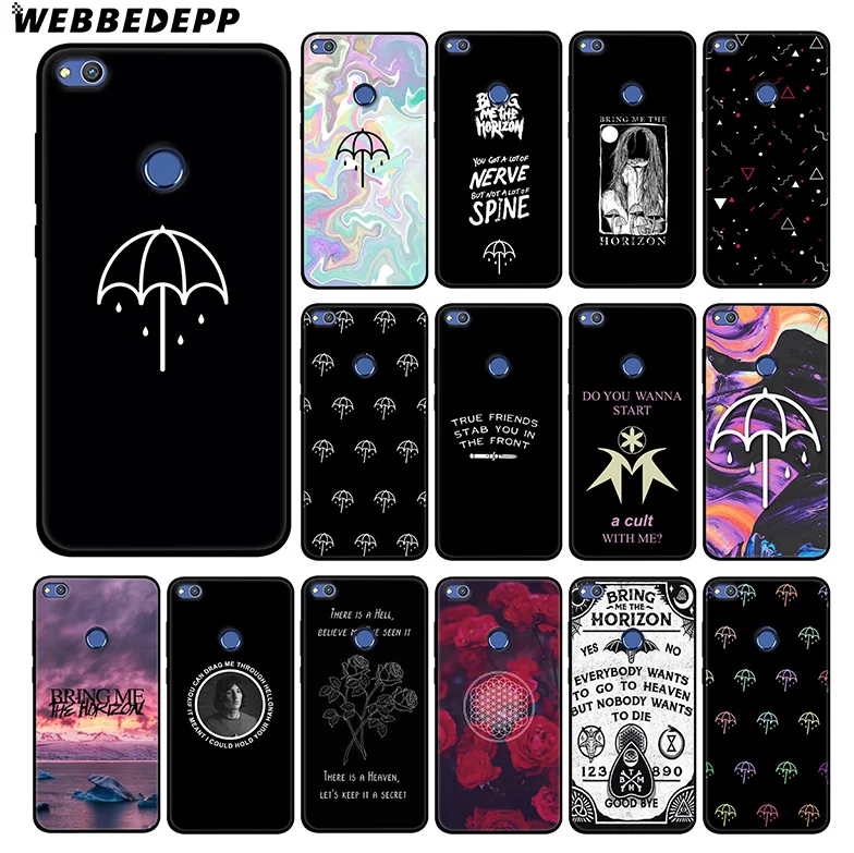 WEBBEDEPP Bring Me The Horizon Soft Silicone Case for Huawei Honor Mate 20 10 8X 8C 8 6A 7A 7X 7C Lite Pro TPU |