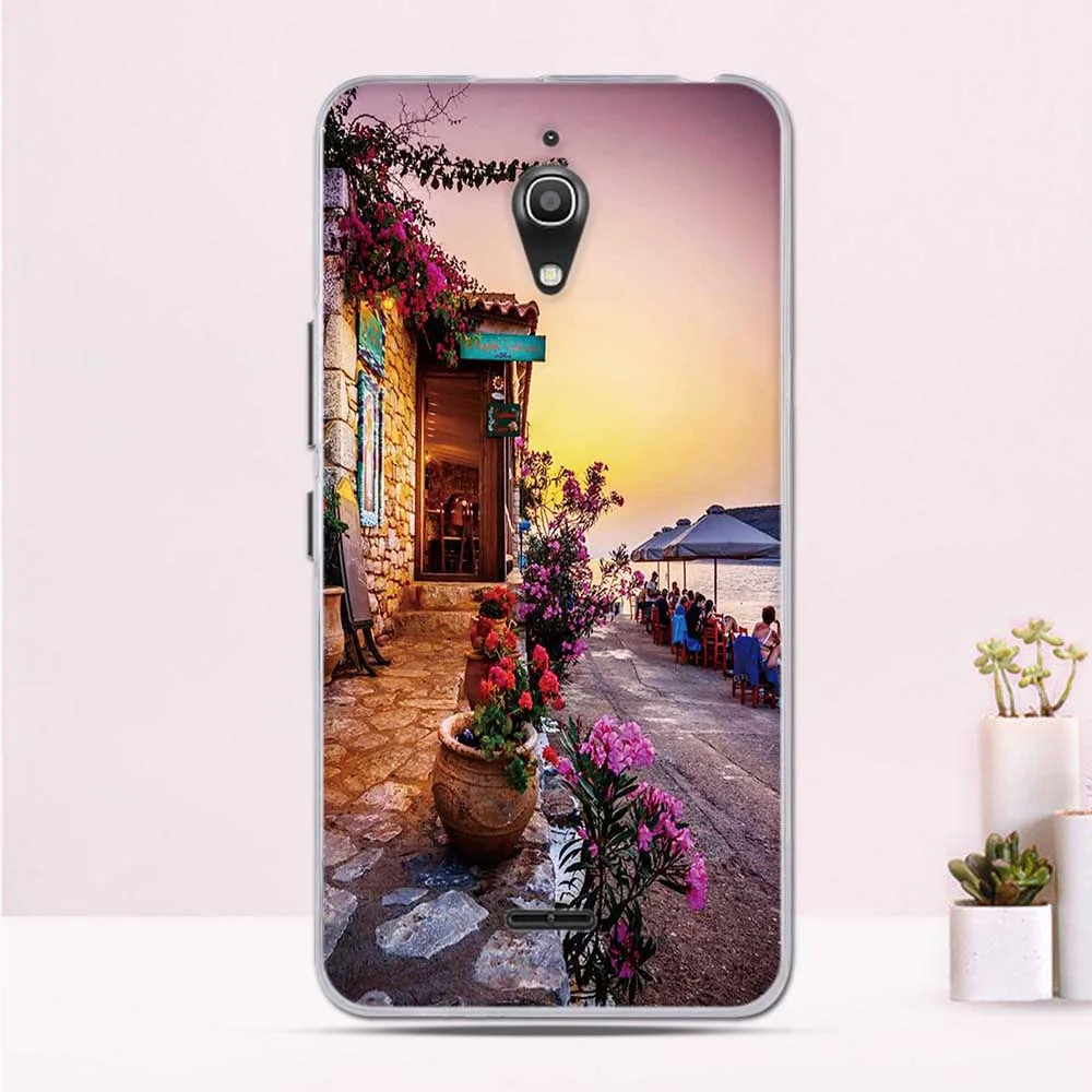 Чехол для Alcatel A2 XL 8050D чехол с 3D рисунком силиконовый мягкий из ТПУ A2XL телефона s |