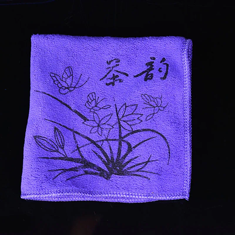 1 шт. китайское чайное полотенце инструменты для печати чая чайная ткань сильное