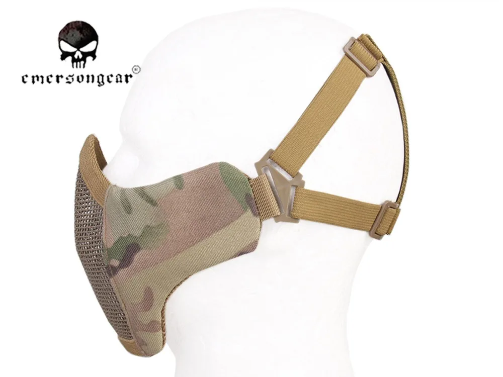 Emersongear PDW Защитная Сетчатая Маска на половину лица маска для страйкбола BD6644| |