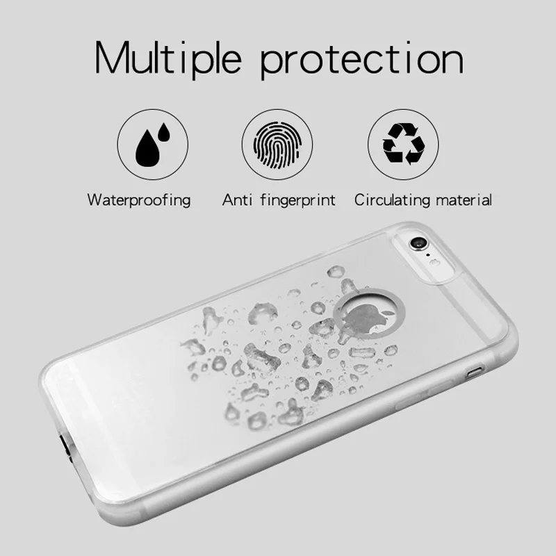 Высококачественный чехол с беспроводным зарядным устройством Qi для Iphone 5s SE 6s 7Plus