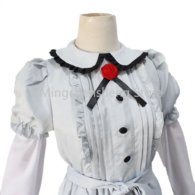 

CAROLE & TUESDAY Cosplay Costumes Tuesday Cosplay Costume Gray Dress Halloween Stage Costume Role Play for Women Party Dress
