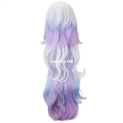 Anime Fate/Grand Order Caster Merlin Long Wig Cosplay Costum |