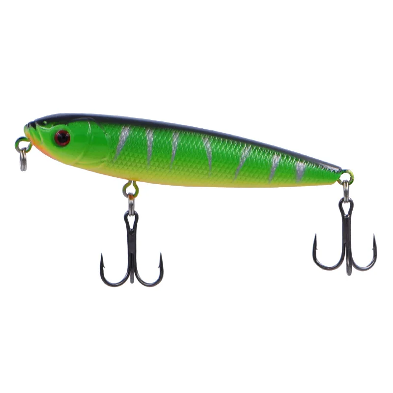 1Pcs Pencil Fishing Lure 8cm 9g Floating Wobbler Topwater Sub Surface Hard Bait Artificial Carp Lures | Спорт и развлечения