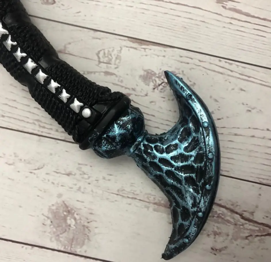 1:1 Косплей Wow Anti-Mage Scythe of Vyse оружие эльфа аниме ролевая игра Хэллоуин Cos подарок