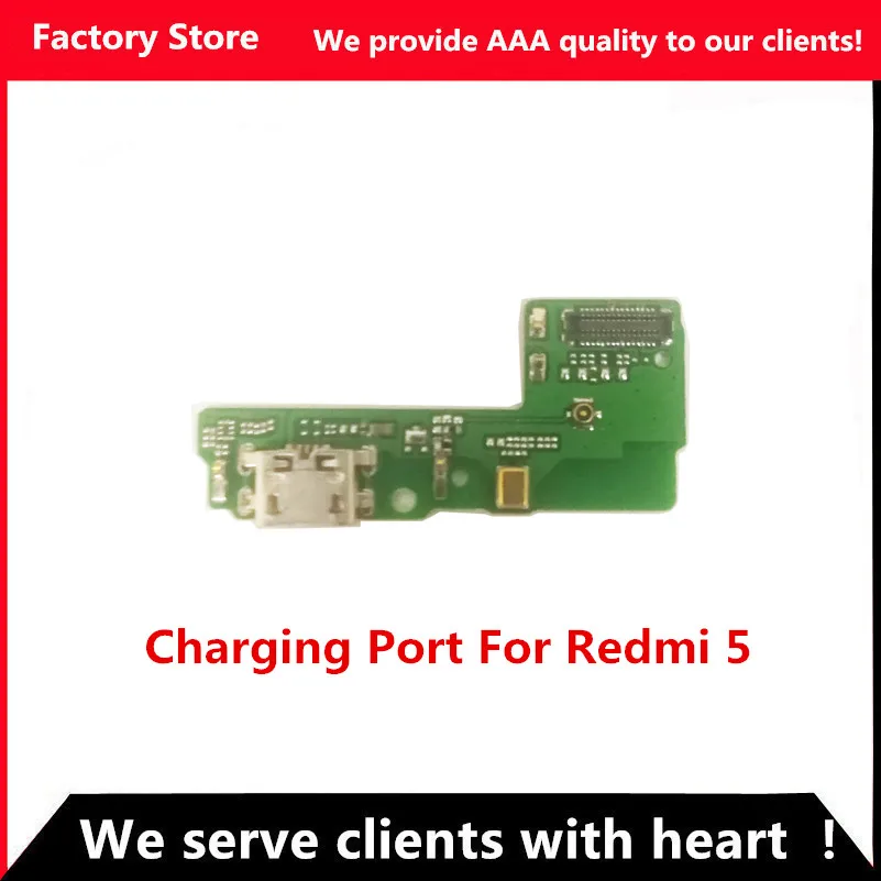 Качественный зарядный порт AAA для Xiaomi Redmi 5 USB док станция + микрофон Moto Module 5|Шлейфы