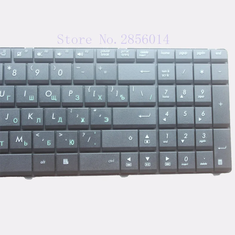 Русская клавиатура для ноутбука ASUS N70 N70S N73 N73J N73JF N73JG N73JN N73JQ N73SM N73SV N51T N53SV N51V N53JQ N53S N53NB ру черный