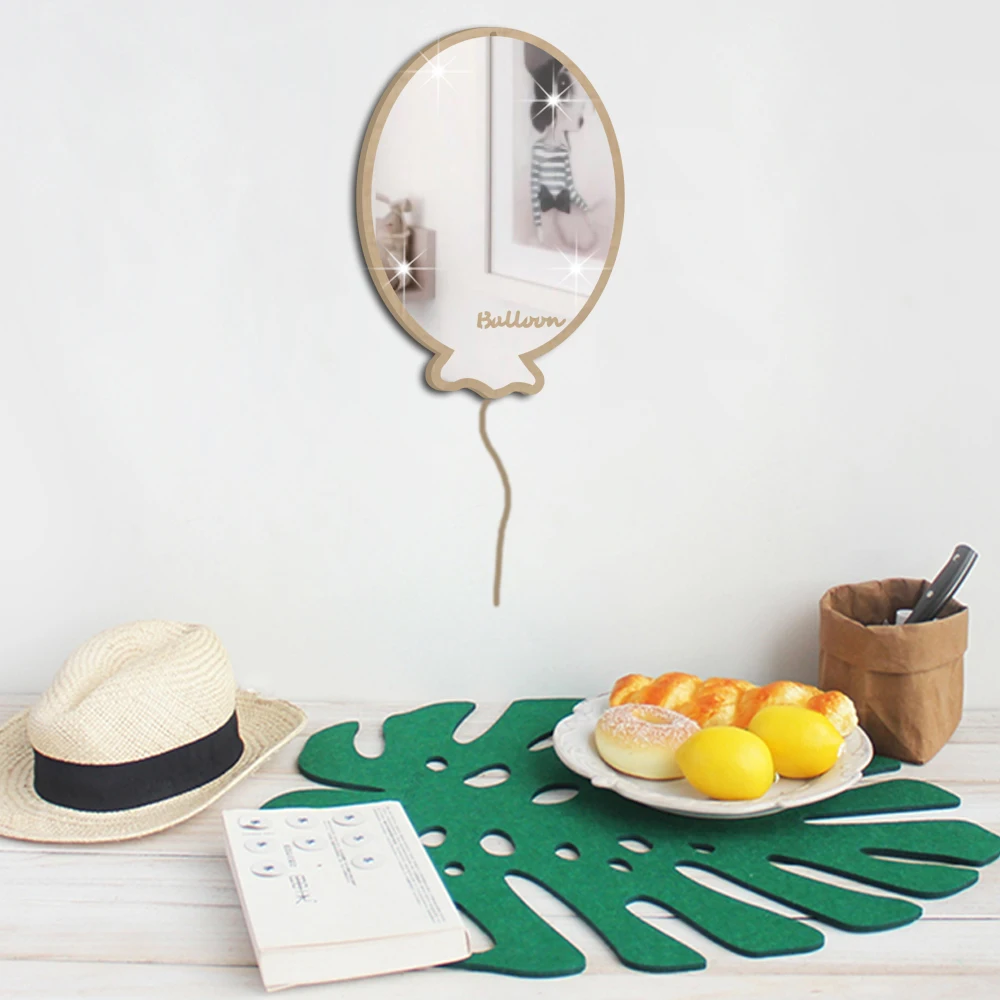 Скандинавские 3D зеркальные настенные стикеры Золотая рыбка акриловые Висячие DIY