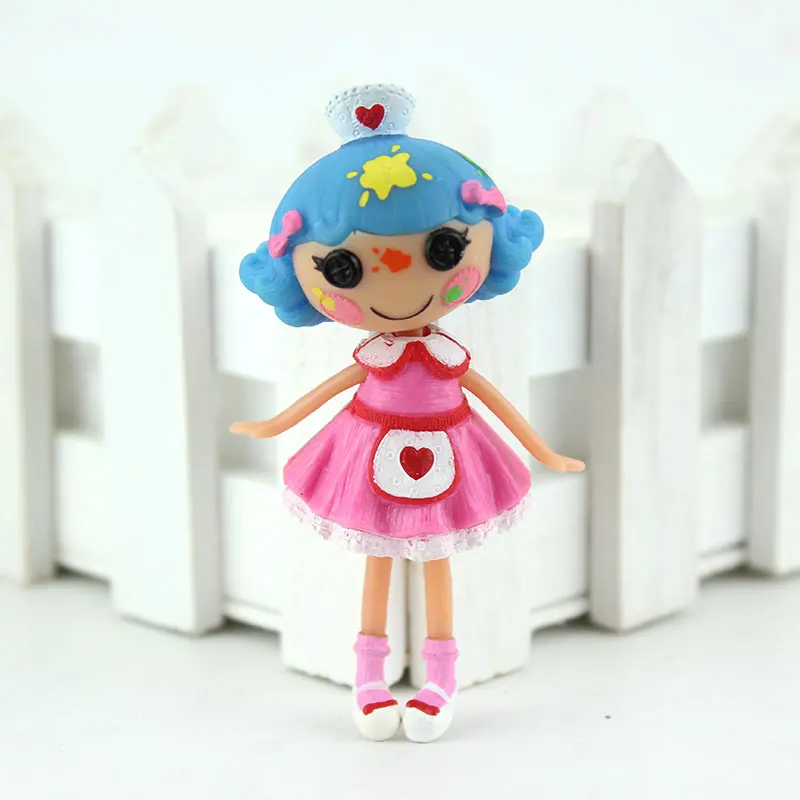 09 1 шт. 3 дюйма оригинальные MGA куклы Lalaloopsy Мини Куклы для девочек игрушка игровой домик каждый уникальный - Цвет: 09