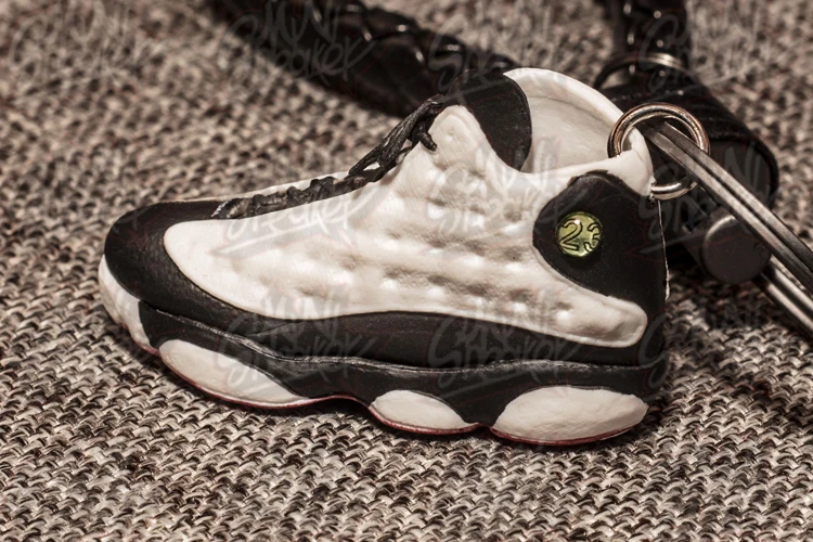 AIR Panda кроссовки стерео 3D модель брелок сумка Подвеска Пара брелок JORDAN 13 подвеска на Рюкзак Рождественский подарок