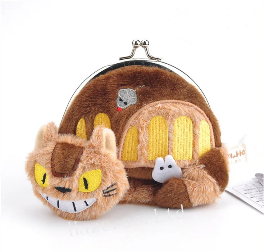 Студийный кошелек из м/ф Мой сосед Тоторо|my neighbor totoro|cat buscat bus plush |