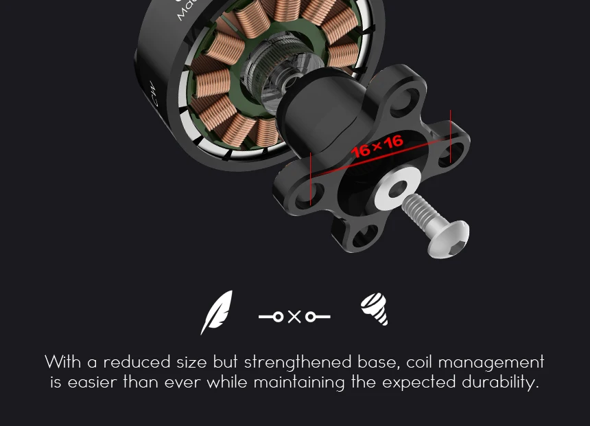 Официальный Emax LS2206 бесщеточный мотор 1700kv 1600KV 3~ 5S для RC FPV гоночный Дрон RC самолет Квадрокоптер и свободный
