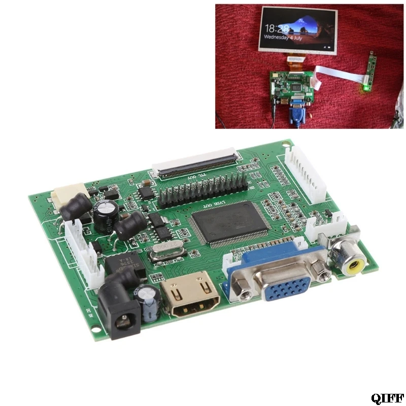 Прямая поставка и оптовая продажа AT070TN90/92/94 7 дюймовая VGA 50pin плата драйвера ЖК