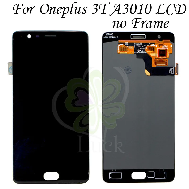 100% протестированный ЖК-экран Oneplus 3 экран 3T с рамкой для замены A3010 A3000 A3003 Lcd 5 5&quot |