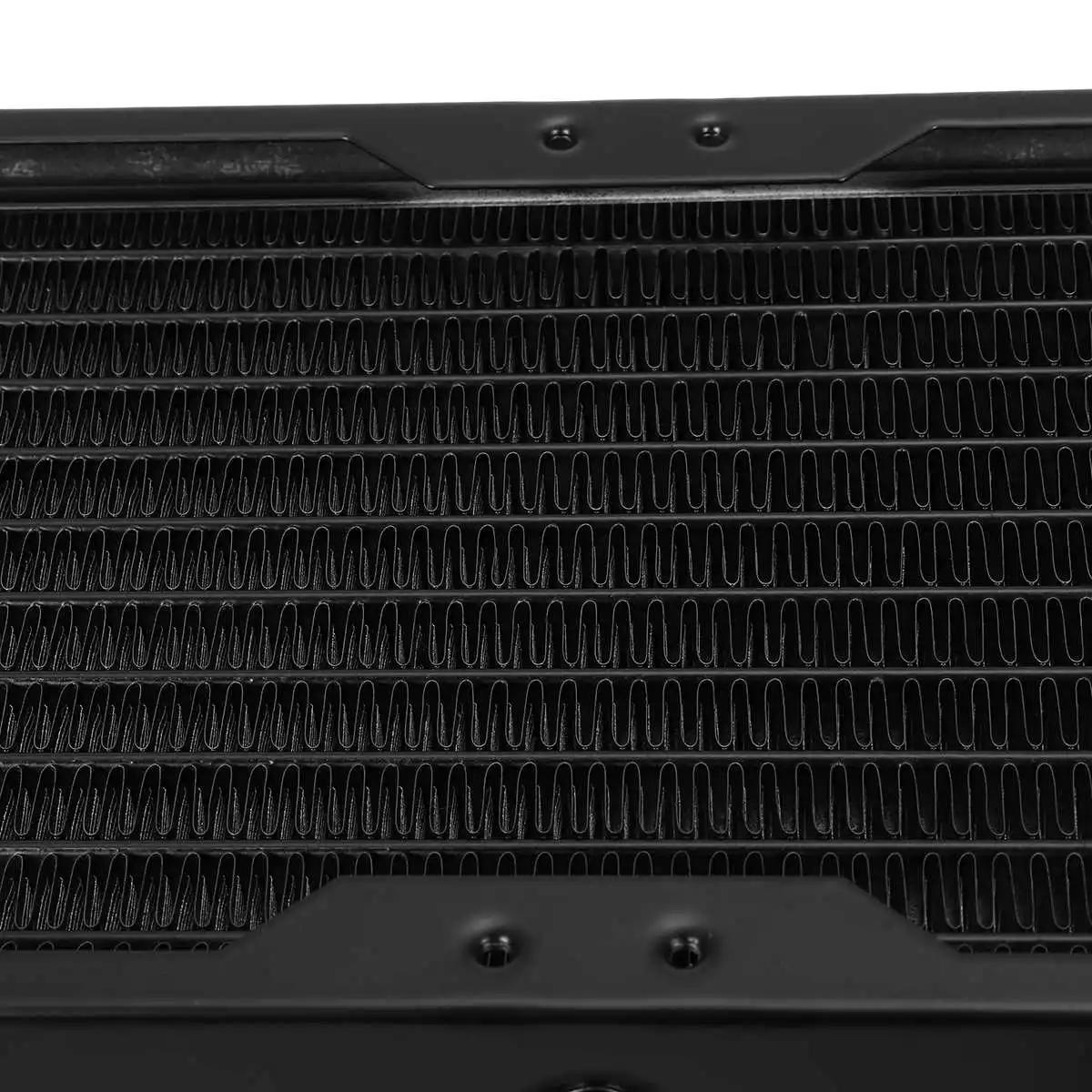 240mm 10 Tubes Aluminum Computer Radiator Water Cooling Cooler For CPU Heatsink Exchanger CPU Heat Sink For Laptop Desktop