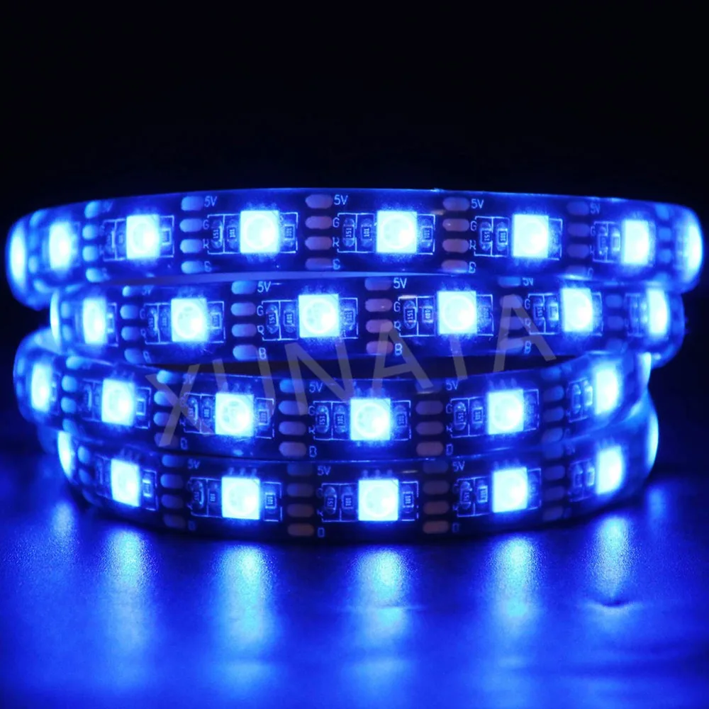 DC5V USB RGB Светодиодная лента 5050 60 Светодиодный s водонепроницаемый гибкий светодиодный Радиочастотный пульт дистанционного управления светодиодный лента для ЖК-монитора ТВ фонового декора