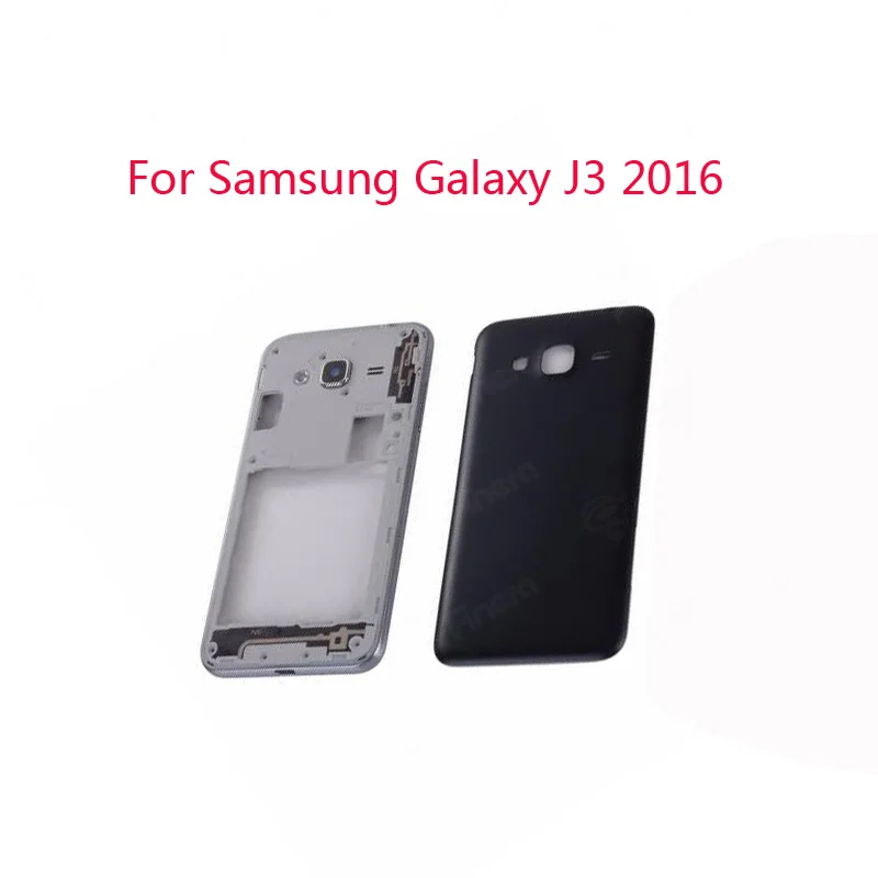 Новинка 100% корпус средней рамки для Samsung Galaxy J3 2016 J320 J320F J320FD + задняя крышка