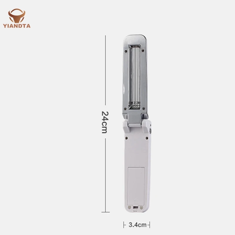 УФ дезинфекционная лампа портативный ручной складной домашний дорожный