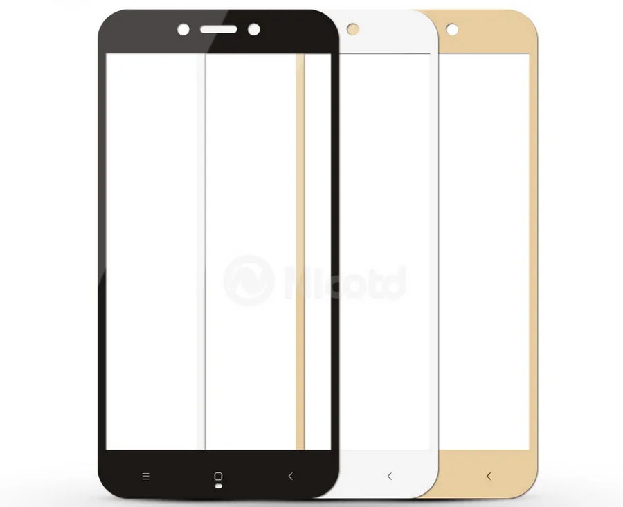 100 шт. полное покрытие закаленное стекло для Xiaomi Redmi 4X 4A 3s Note 5A prime 5plus 3X 4 3 Защитная