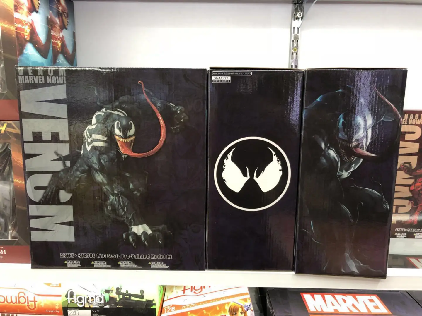 Figura Venom эдард Брок estatua 1/10 escala pre-pintado figura de modelo juguete 13 5 см | Игрушки и хобби