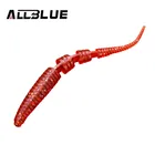 ALLBLUE 10pcsLot Fishing Lure 80mm1.7g Silicone Lures Fishing Soft Bait Worm isca artificial Carp Fishing Lures Tackle