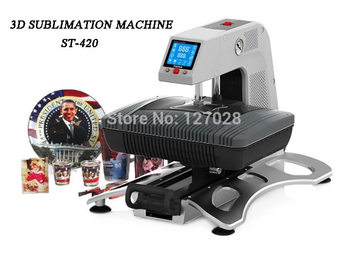 Машина для вакуумного термопечати 3D принтер сублимации чехлов кружек футболок и