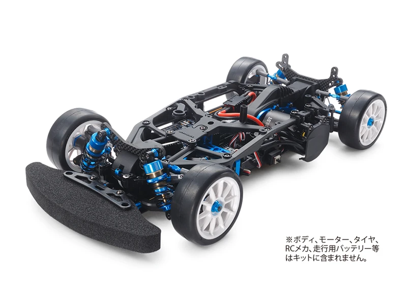 Tamiya 84433 1/10 EP RC 4WD дорожный автомобиль TA07R шасси в сборе|Детали и аксессуары| |